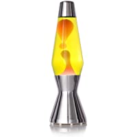 Mathmos Lámpara de lava – la lámpara Astro original (Amarillo-Naranja)